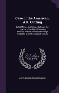 Couverture_Case of the American, A.K. Cutting