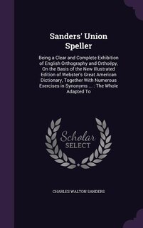 Front cover_Sanders' Union Speller