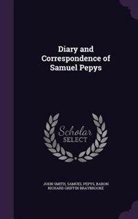 Front cover_Diary and Correspondence of Samuel Pepys