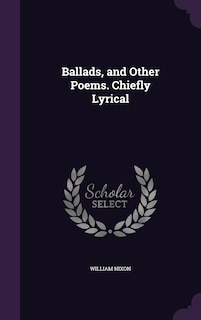 Couverture_Ballads, and Other Poems. Chiefly Lyrical