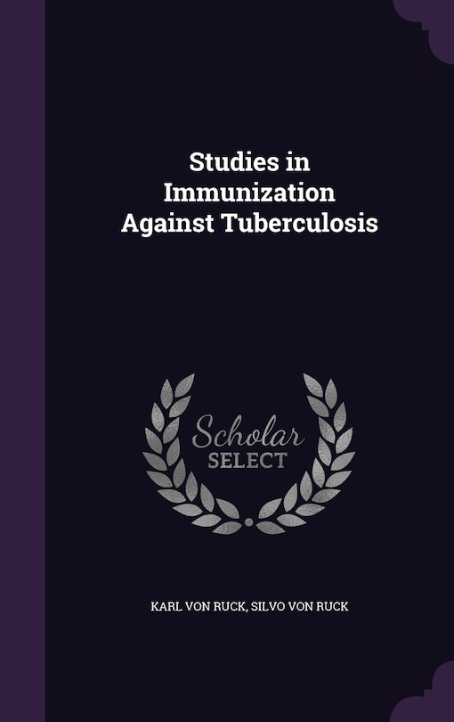 Couverture_Studies in Immunization Against Tuberculosis