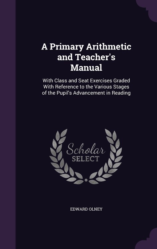 Couverture_A Primary Arithmetic and Teacher's Manual