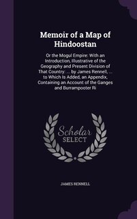 Couverture_Memoir of a Map of Hindoostan