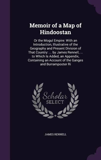 Couverture_Memoir of a Map of Hindoostan