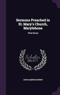 Front cover_Sermons Preached in St. Mary's Church, Marylebone