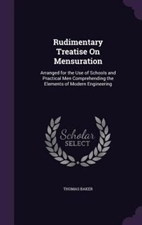 Front cover_Rudimentary Treatise On Mensuration
