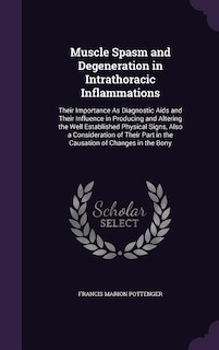 Muscle Spasm and Degeneration in Intrathoracic Inflammations: Their Importance As Diagnostic Aids and Their Influence in Producing and Altering the Well Establis