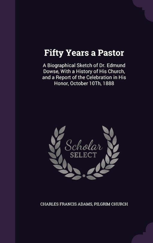 Front cover_Fifty Years a Pastor