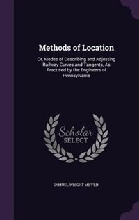 Front cover_Methods of Location