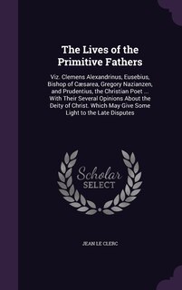 Front cover_The Lives of the Primitive Fathers