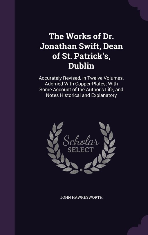 Front cover_The Works of Dr. Jonathan Swift, Dean of St. Patrick's, Dublin