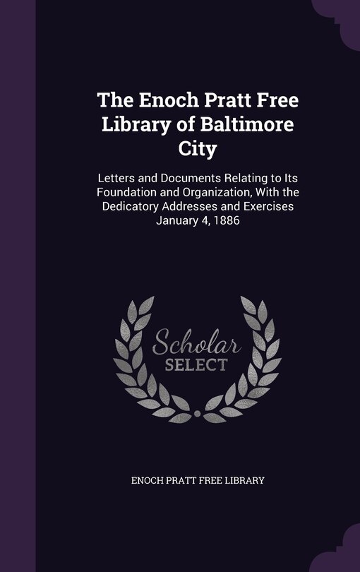 Couverture_The Enoch Pratt Free Library of Baltimore City