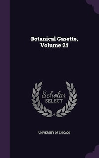 Front cover_Botanical Gazette, Volume 24