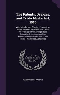 Front cover_The Patents, Designs, and Trade Marks Act, 1883