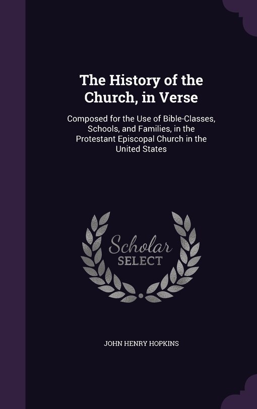 Front cover_The History of the Church, in Verse