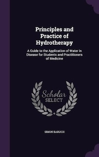 Front cover_Principles and Practice of Hydrotherapy