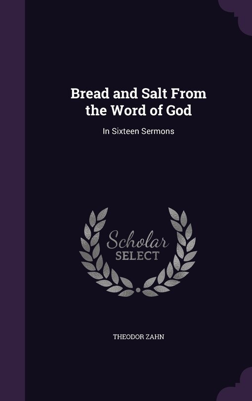Couverture_Bread and Salt From the Word of God