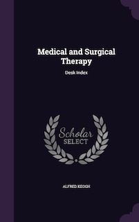 Front cover_Medical and Surgical Therapy
