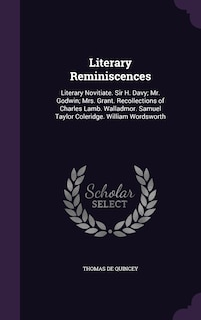 Front cover_Literary Reminiscences