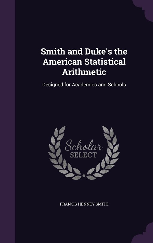 Couverture_Smith and Duke's the American Statistical Arithmetic