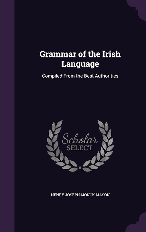 Couverture_Grammar of the Irish Language
