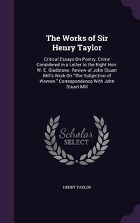 Couverture_The Works of Sir Henry Taylor