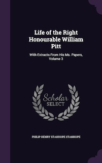 Front cover_Life of the Right Honourable William Pitt