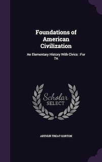 Couverture_Foundations of American Civilization