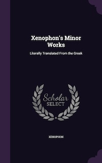Couverture_Xenophon's Minor Works