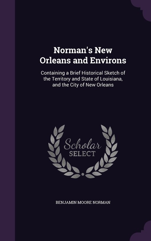Front cover_Norman's New Orleans and Environs