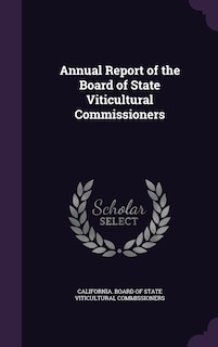 Front cover_Annual Report of the Board of State Viticultural Commissioners