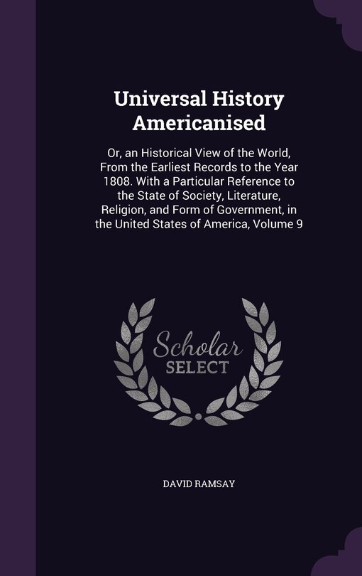 Front cover_Universal History Americanised