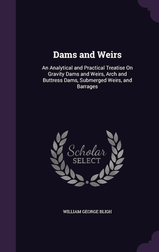 Front cover_Dams and Weirs
