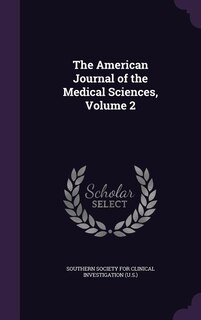 Couverture_The American Journal of the Medical Sciences, Volume 2