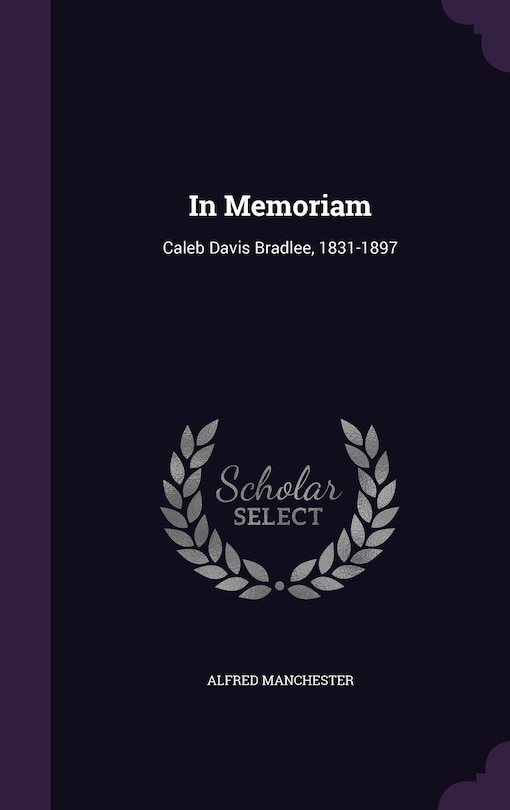 Front cover_In Memoriam