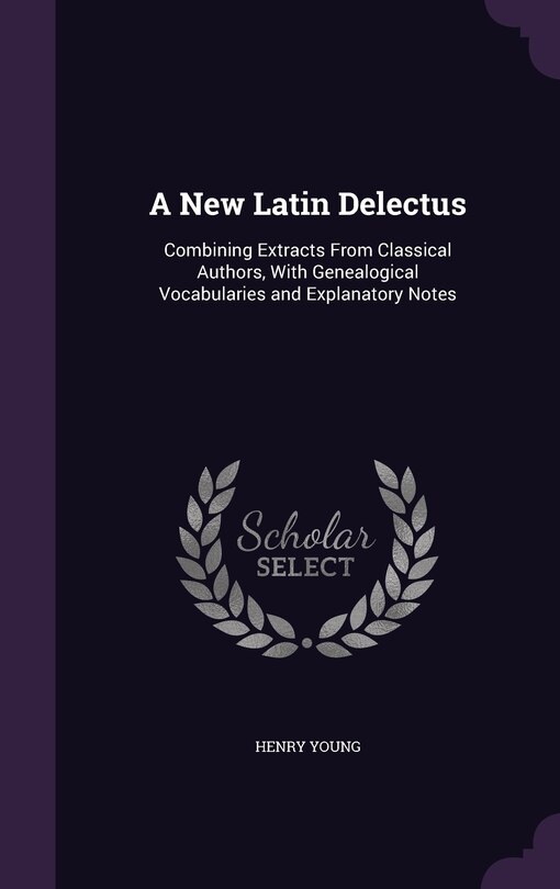 Front cover_A New Latin Delectus