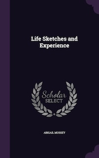 Front cover_Life Sketches and Experience
