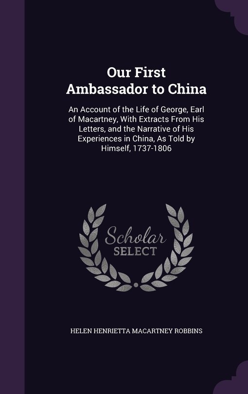 Front cover_Our First Ambassador to China