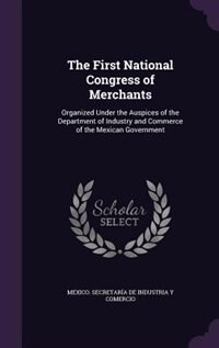 Front cover_The First National Congress of Merchants
