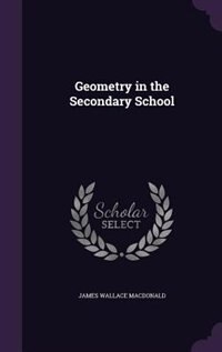 Front cover_Geometry in the Secondary School
