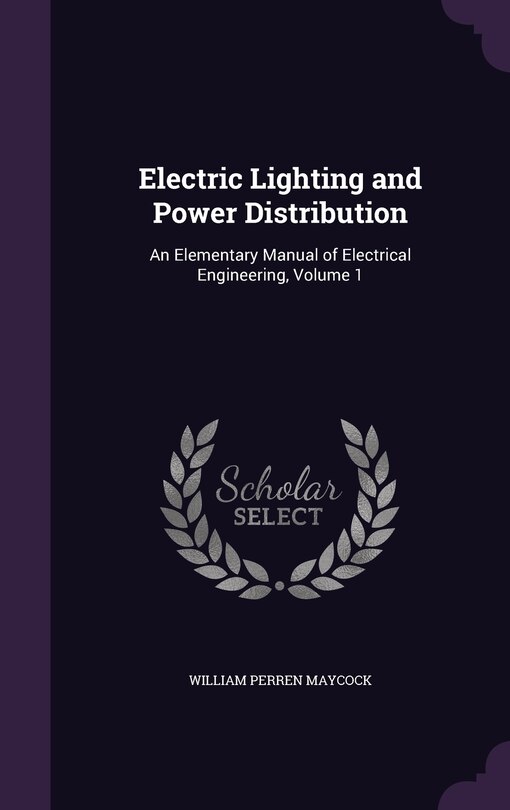 Couverture_Electric Lighting and Power Distribution