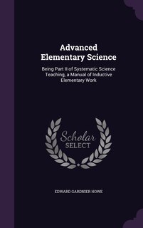 Front cover_Advanced Elementary Science