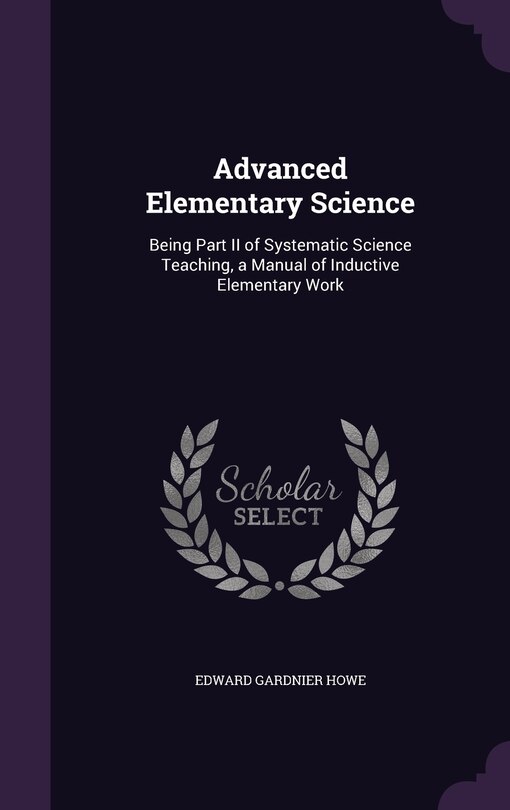 Front cover_Advanced Elementary Science