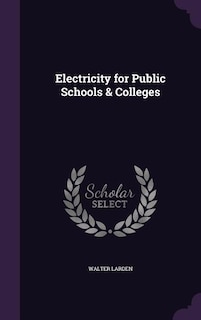 Front cover_Electricity for Public Schools & Colleges