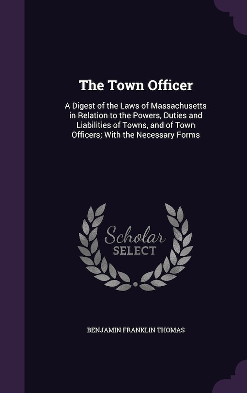 Couverture_The Town Officer