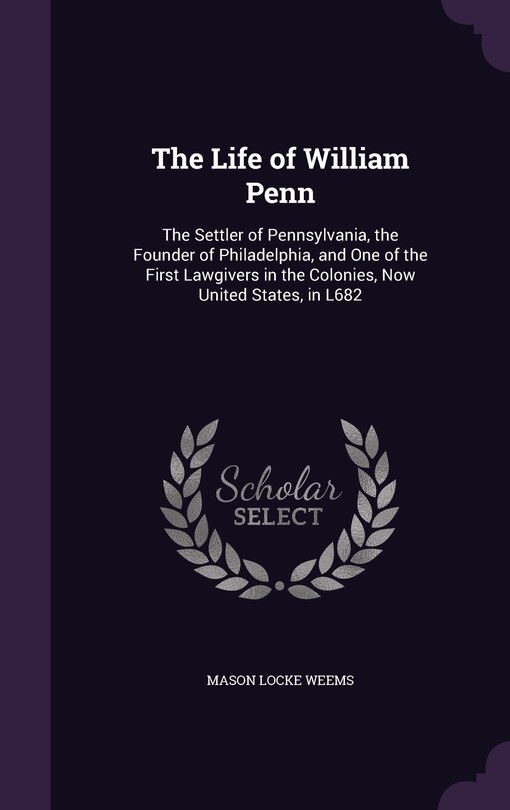 Front cover_The Life of William Penn