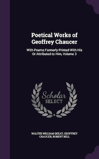 Front cover_Poetical Works of Geoffrey Chaucer