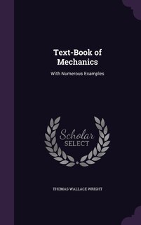 Couverture_Text-Book of Mechanics