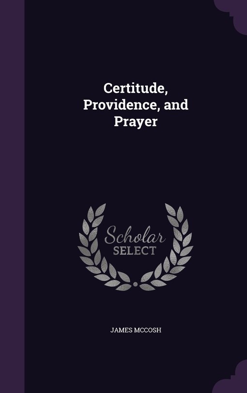 Couverture_Certitude, Providence, and Prayer