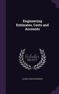 Front cover_Engineering Estimates, Costs and Accounts
